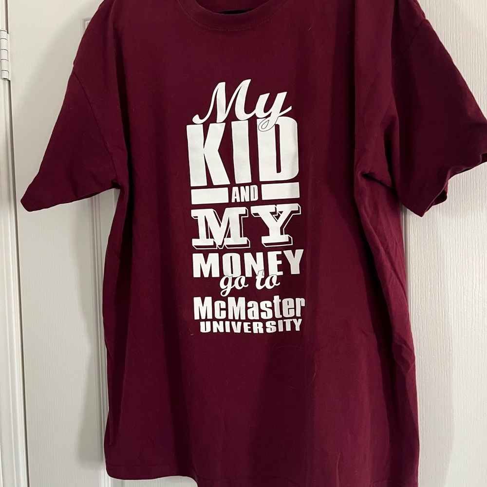 Adidas Mens Maroon Graphic Tee
